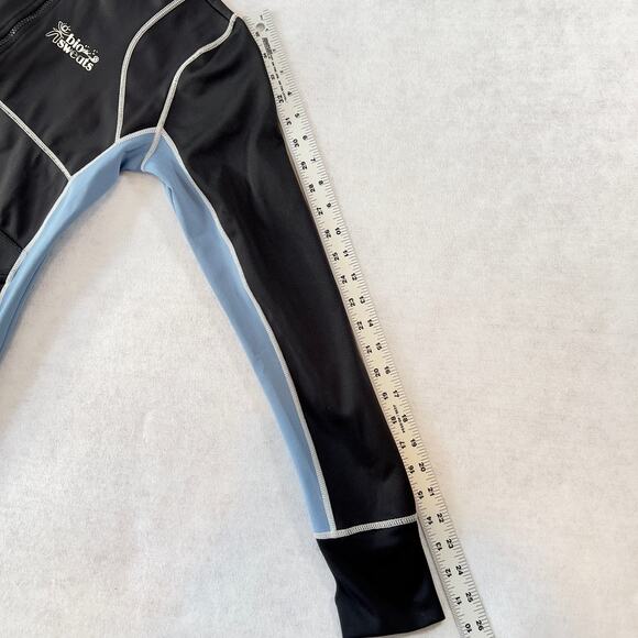 Bio Sweats Sauna Jacket Woman's SM (6-8) 1/2 Zip Long Sleeve w/ Kangaroo Pouch - Picture 9 of 13